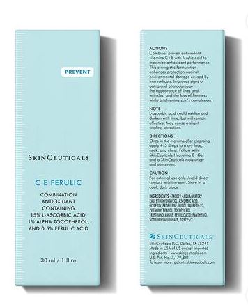 C E Ferulic with 15% L-Ascorbic Acid, Best Vitamin C serum for hyperpigmentation